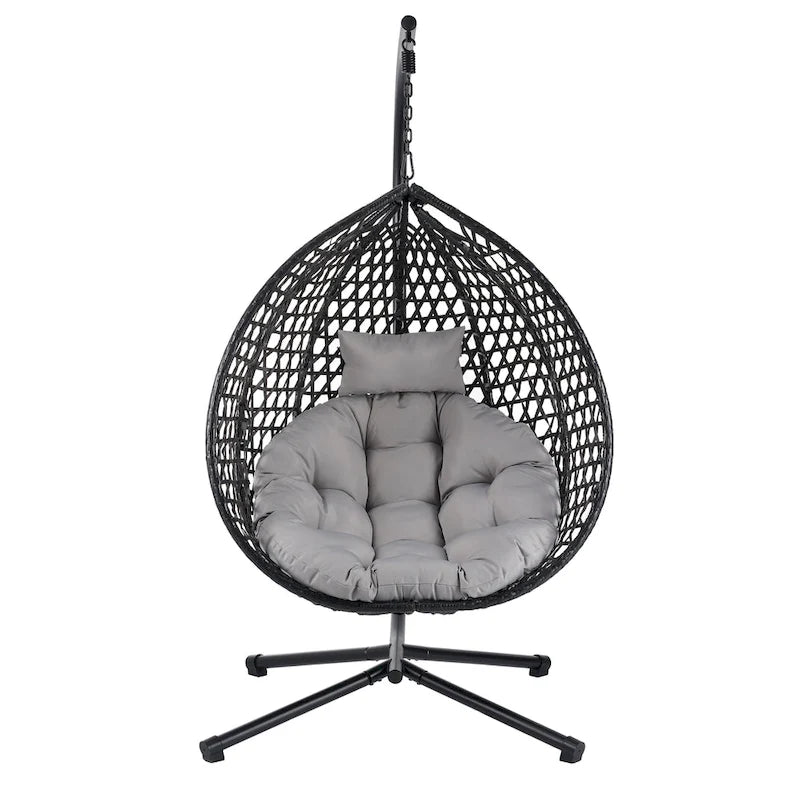 Roomfitters Versatile Hanging Egg Chair for Indoor and Outdoor Use