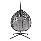 Roomfitters Versatile Hanging Egg Chair for Indoor and Outdoor Use