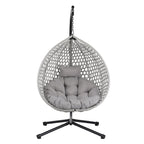 Roomfitters Versatile Hanging Egg Chair for Indoor and Outdoor Use