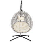 Roomfitters Versatile Hanging Egg Chair for Indoor and Outdoor Use