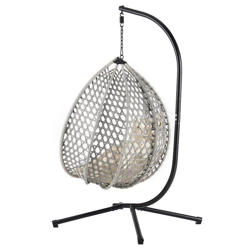 Roomfitters Versatile Hanging Egg Chair for Indoor and Outdoor Use