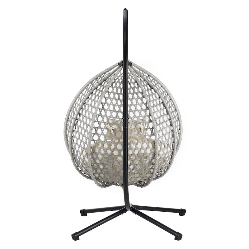 Roomfitters Versatile Hanging Egg Chair for Indoor and Outdoor Use