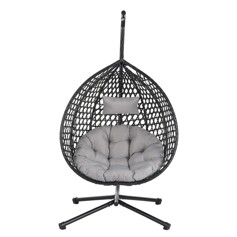 Roomfitters Versatile Hanging Egg Chair for Indoor and Outdoor Use