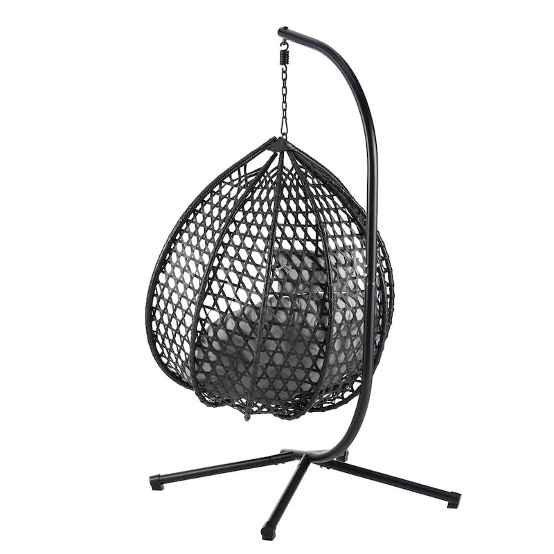 Roomfitters Versatile Hanging Egg Chair for Indoor and Outdoor Use