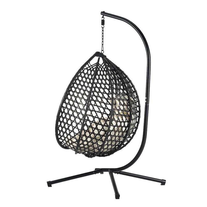 Roomfitters Versatile Hanging Egg Chair for Indoor and Outdoor Use