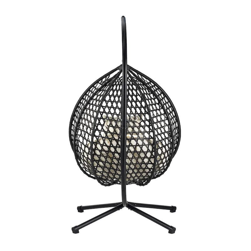 Roomfitters Versatile Hanging Egg Chair for Indoor and Outdoor Use