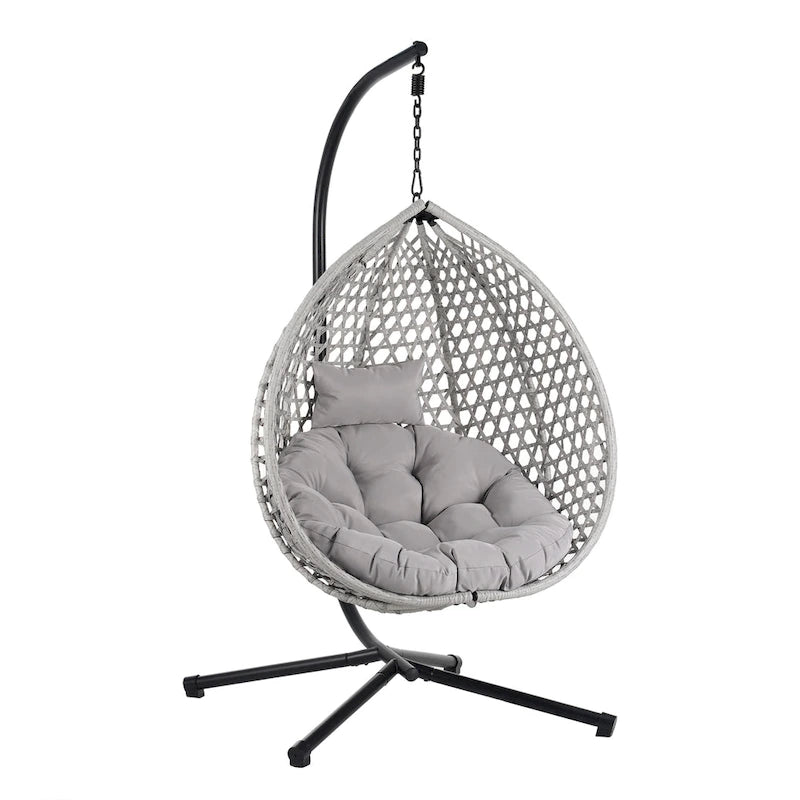 Roomfitters Versatile Hanging Egg Chair for Indoor and Outdoor Use