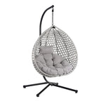 Roomfitters Versatile Hanging Egg Chair for Indoor and Outdoor Use