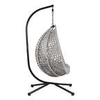 Roomfitters Versatile Hanging Egg Chair for Indoor and Outdoor Use