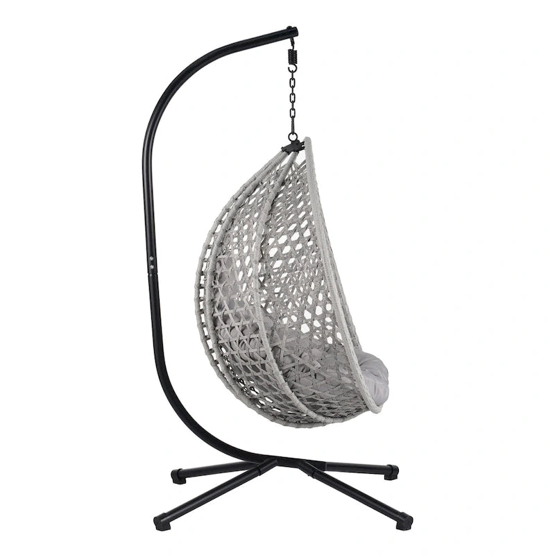 Roomfitters Versatile Hanging Egg Chair for Indoor and Outdoor Use