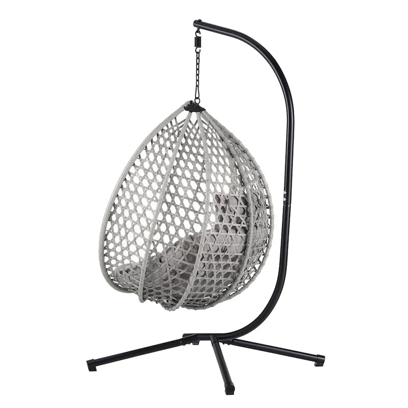 Roomfitters Versatile Hanging Egg Chair for Indoor and Outdoor Use