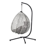 Roomfitters Versatile Hanging Egg Chair for Indoor and Outdoor Use