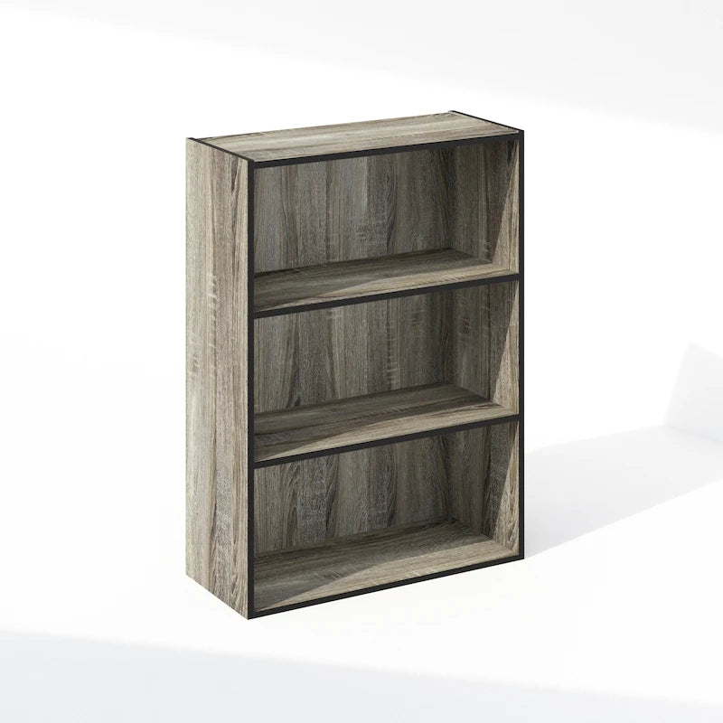 Furinno Simple Open Shelf, Bookcases, 3-Tier