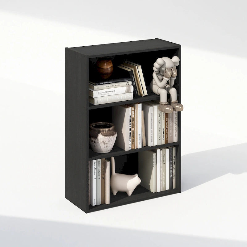 Furinno Simple Open Shelf, Bookcases, 3-Tier