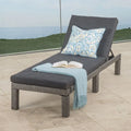 Luxury Outdoor Wicker Lounger