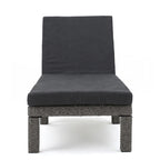 Luxury Outdoor Wicker Lounger