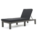 Luxury Outdoor Wicker Lounger