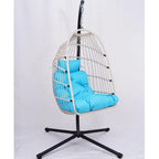 Outdoor Egg Hanging Chair with Stand