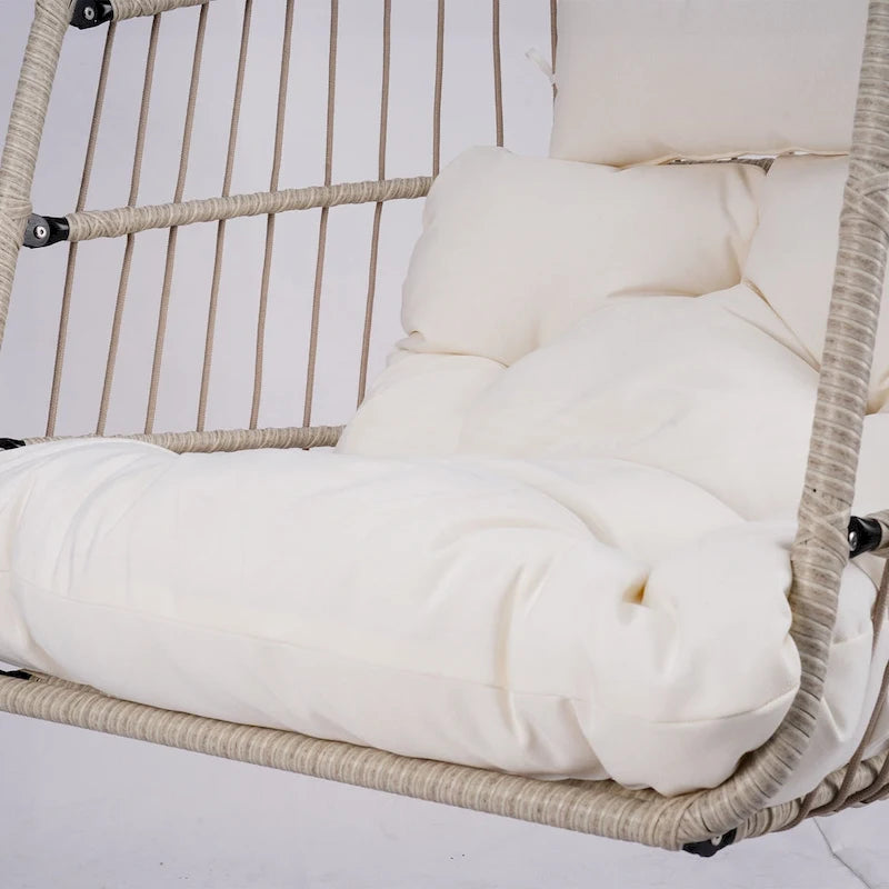 Outdoor Egg Hanging Chair with Stand