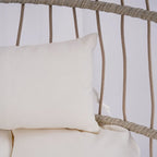 Outdoor Egg Hanging Chair with Stand