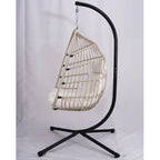 Outdoor Egg Hanging Chair with Stand