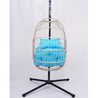 Outdoor Egg Hanging Chair with Stand