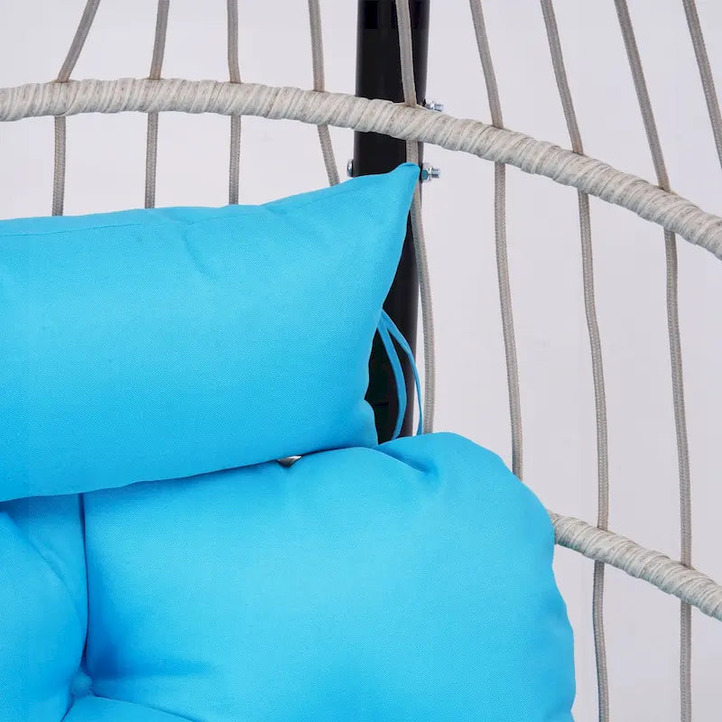 Outdoor Egg Hanging Chair with Stand