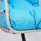 Outdoor Egg Hanging Chair with Stand