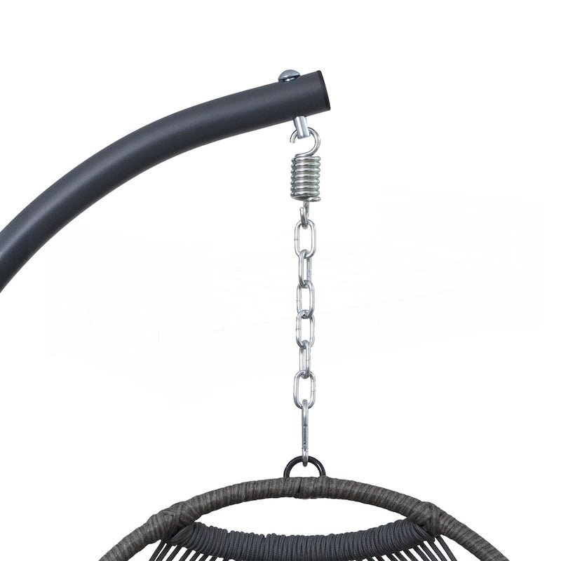 Outdoor Egg Hanging Chair with Stand