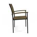 Industrial Chic Dining Chairs Set of 2