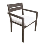 Acacia Wood Outdoor Dining Table And Chairs Suitable For Patio