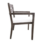 Acacia Wood Outdoor Dining Table And Chairs Suitable For Patio