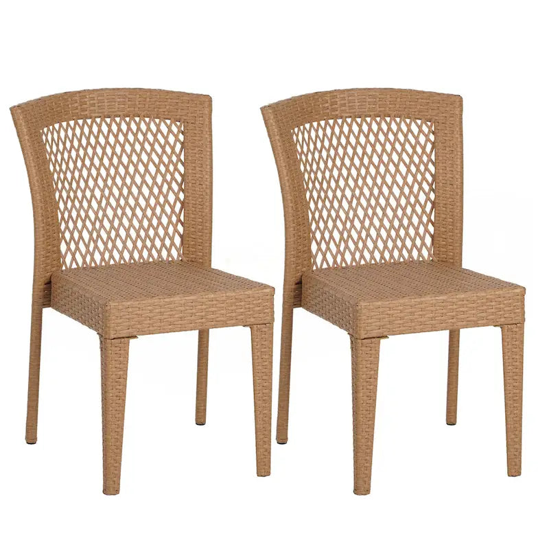 Premium Stackable Patio Chairs set of 2