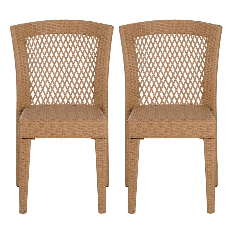 Premium Stackable Patio Chairs set of 2