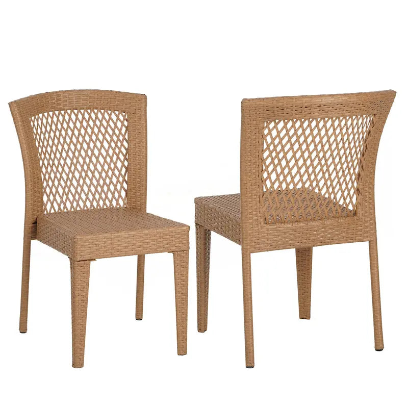 Premium Stackable Patio Chairs set of 2