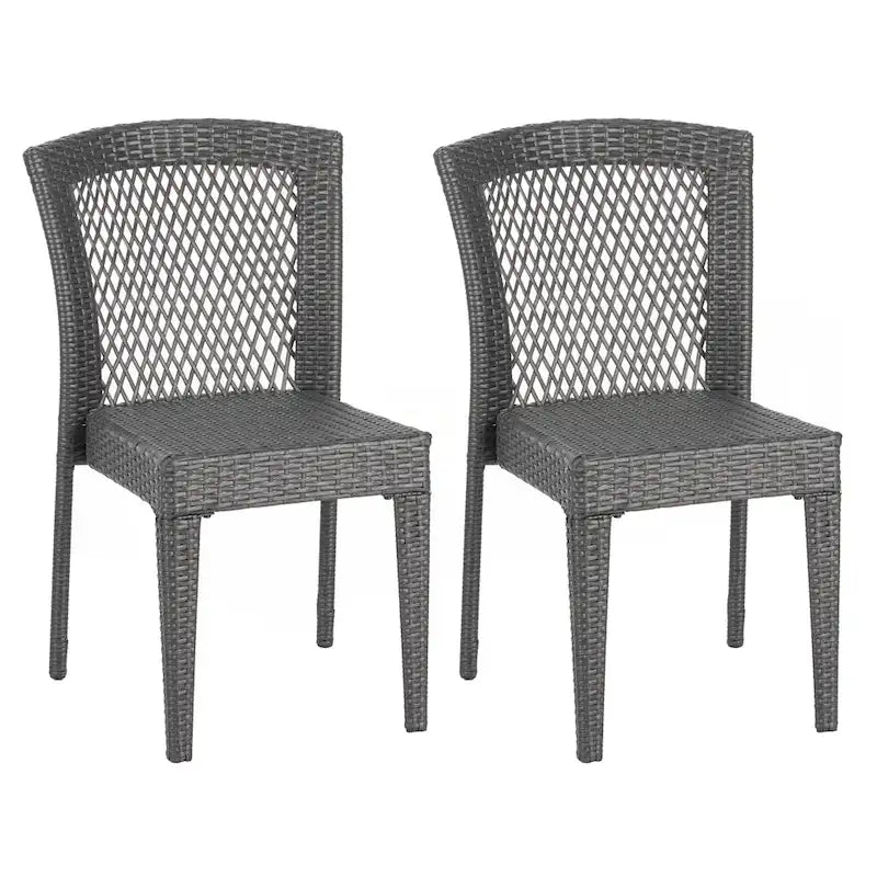 Premium Stackable Patio Chairs set of 2