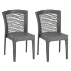 Premium Stackable Patio Chairs set of 2