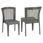 Premium Stackable Patio Chairs set of 2
