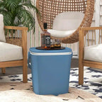 Costway 4 Gallon Portable Cooler Bar Table with Handle Bottle Opener & - See Details