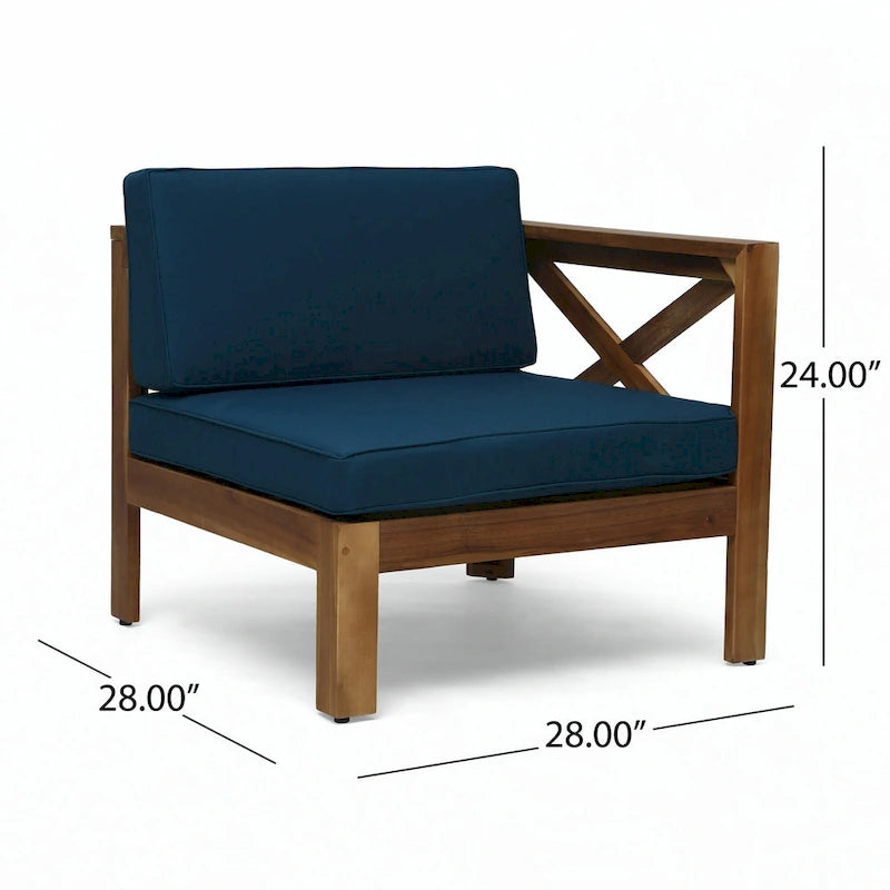 Outdoor L SHAPE SOFA SET,TEAK