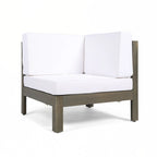 outdoor CORNER CHAIR, WHITE