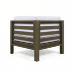 outdoor CORNER CHAIR, WHITE
