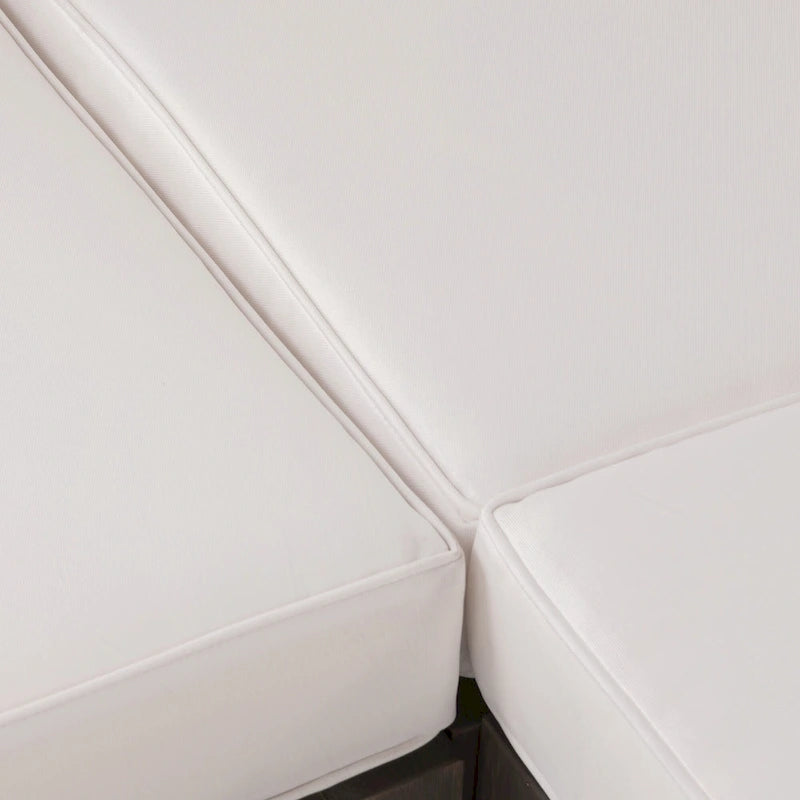 outdoor CORNER CHAIR, WHITE