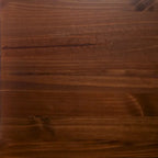 Mid Century Modern Solid Wood Storage Platform Bed