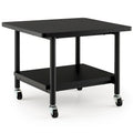 Gymax Printer Stand w/ Storage Under Desk Printer Table w/ 4 Wheels - See Details