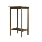 Grey-washed Farmhouse Wood Bar Table