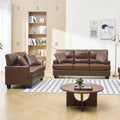 Faux Leather 2 Piece Chair and Sofa Set by