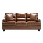 Faux Leather 2 Piece Chair and Sofa Set by