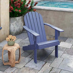 Costway Patio Adirondack Chair with Inclined Seat High Backrest & Wide - See Details