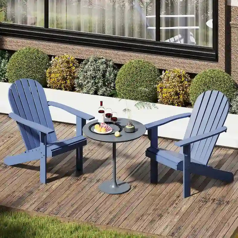 Costway Patio Adirondack Chair with Inclined Seat High Backrest & Wide - See Details
